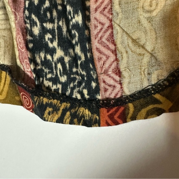 Vintage 90s All That Jazz Mini Babydoll Dress Guatemalan Rayon - Picture 7 of 7